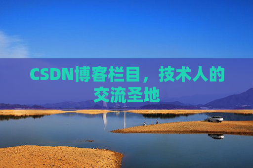 CSDN博客栏目，技术人的交流圣地